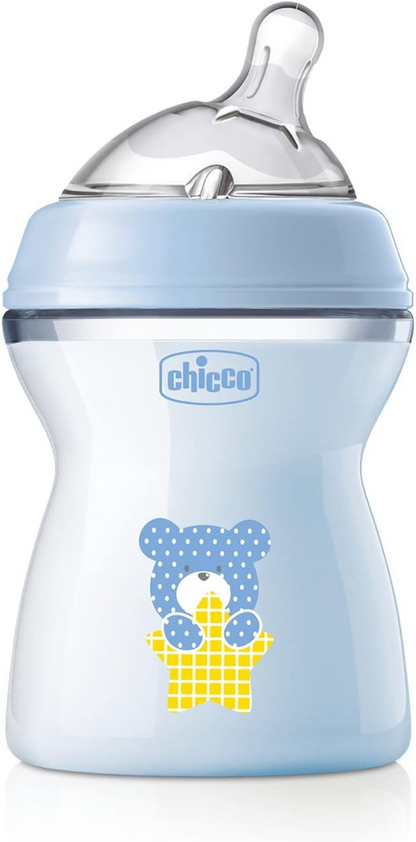 CHICCO NaturalFeeling μπιμπερό 250 ml 3 μηνών+ μεσαία ροή