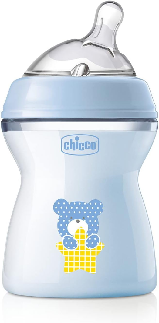 CHICCO NaturalFeeling μπιμπερό 250 ml 3 μηνών+ μεσαία ροή