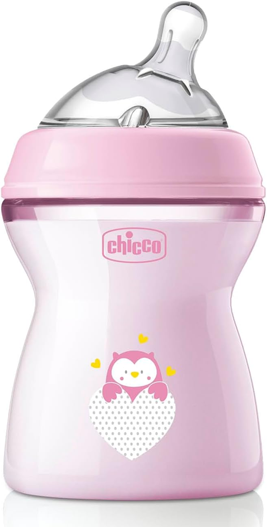 CHICCO NaturalFeeling Μπιμπερό 250 ml 2 μηνών+ μεσαία ροή