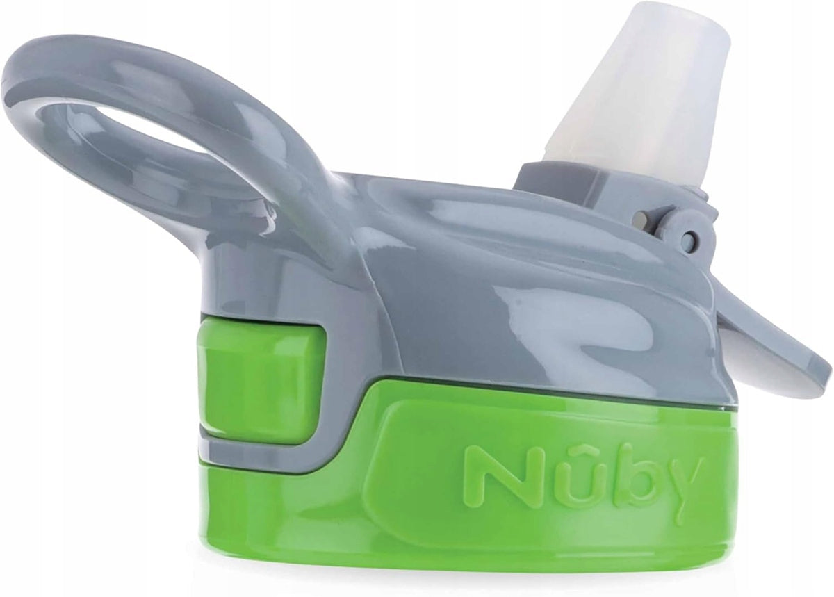 NUBY Flip-it Cup tritanowy kubek niekapek ze słomką i ustnikiem 3 l+ 360 ml