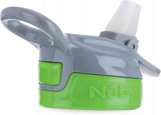 NUBY Flip-it Cup ποτηράκι Tritan που δεν στάζει, με καλαμάκι και στόμιο, για ηλικίες 3 μηνών και άνω, 360 ml – φωτογραφία προϊόντος 2