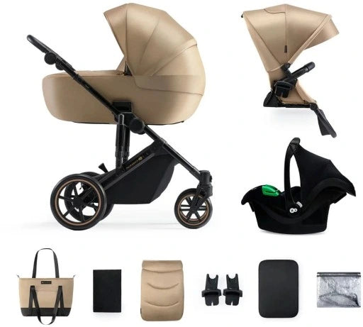 KINDERKRAFT PRIME2 PRO 3 σε 1 πολυλειτουργικό καρότσι έως 22kg + κάθισμα MINK PRO
