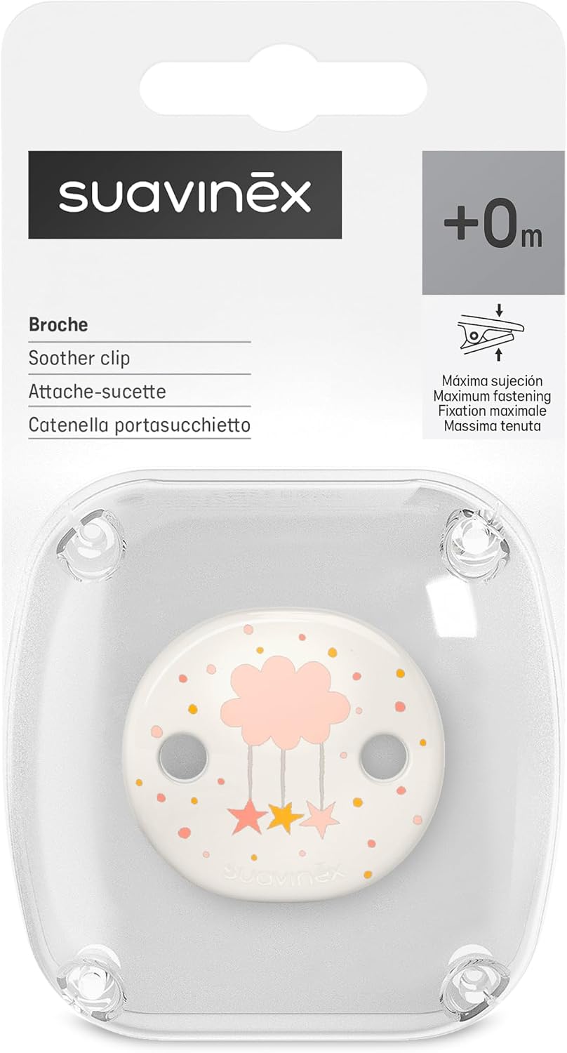 SUAVINEX Dreams Schnullerband mit Clip 0+