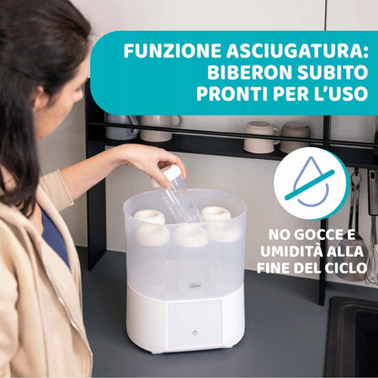 CHICCO sterylizator parowy z suszarką All in One