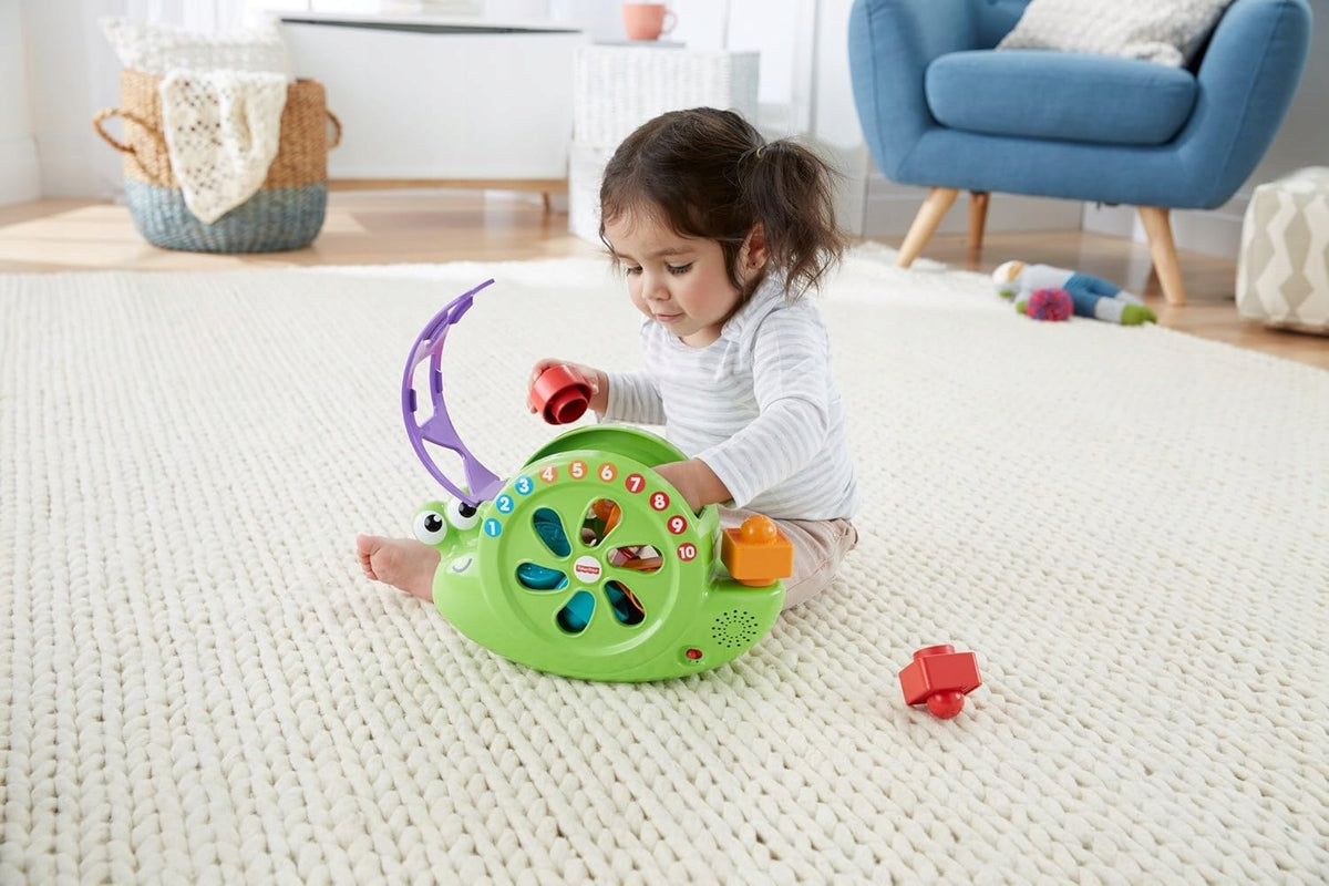 FISHER-PRICE FRB88 διαδραστικό μουσικό παιχνίδι σαλιγκαριού γερμανική έκδοση