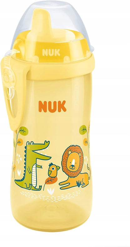 NUK Kiddy Cup STICLĂ cu clips de 300 ml