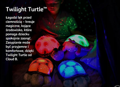 CLOUD B Twilight Turtle νυχτερινό φωτάκι-προβολέας αστεριών 17 x 30 cm