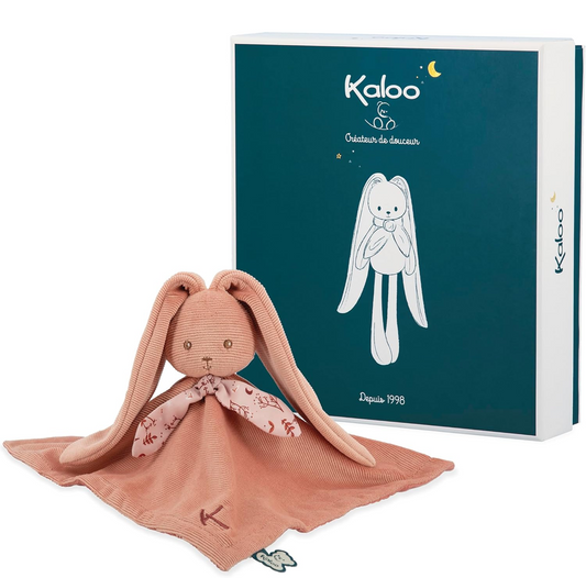 KALOO Λαγουδάκι Lapinoo Schmusetuch Κουβερτάκι Αγκαλιάς 30 x 30 cm + Κουτί