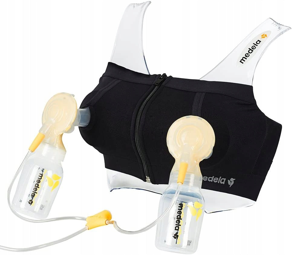 MEDELA gorset do laktatora EASY EXPRESSION S czarny do odciągania pokarmu, kompatybilny z laktatorami elektrycznymi