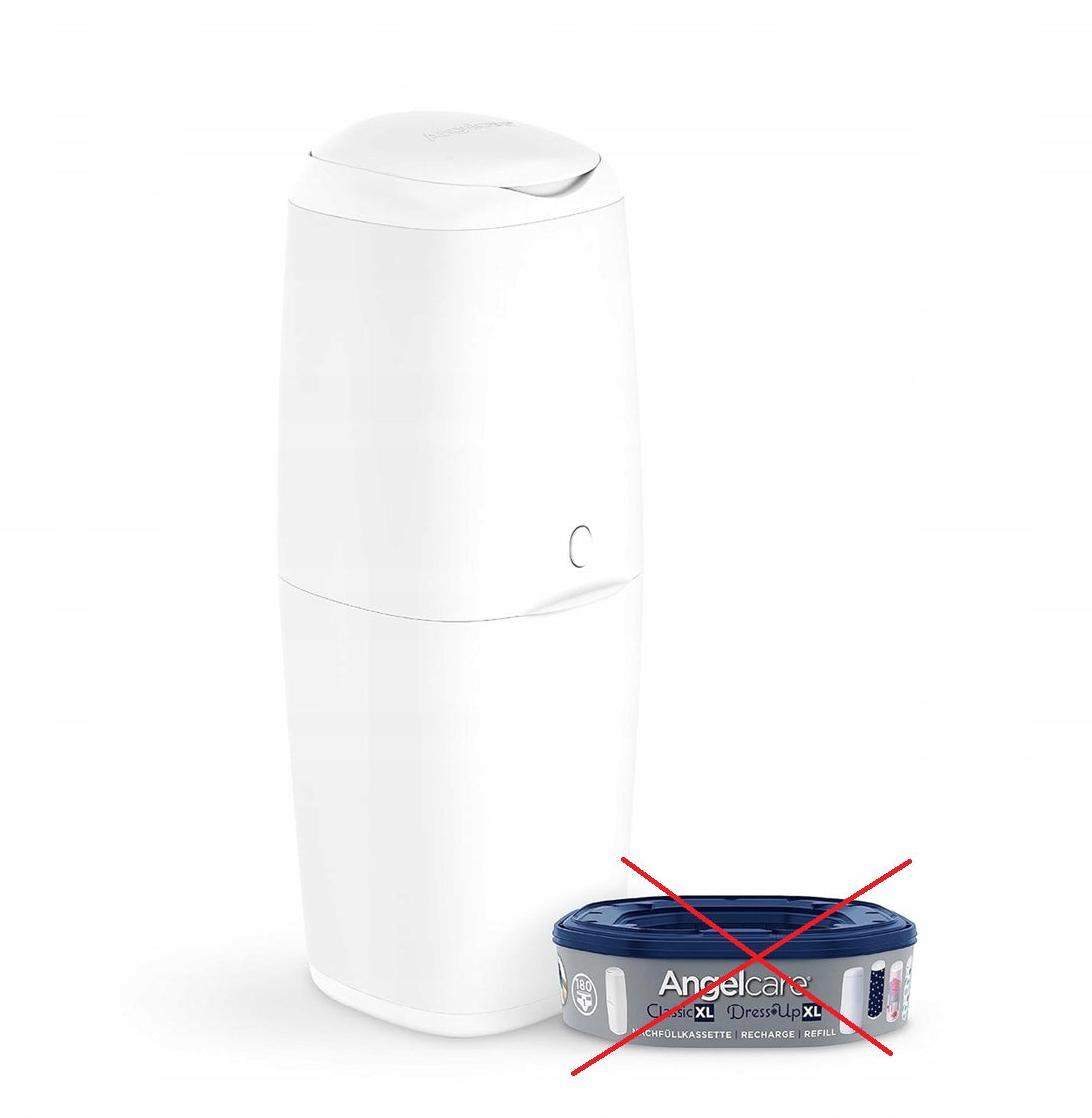 ANGELCARE Classic XL cestino per pannolini usati senza ricarica