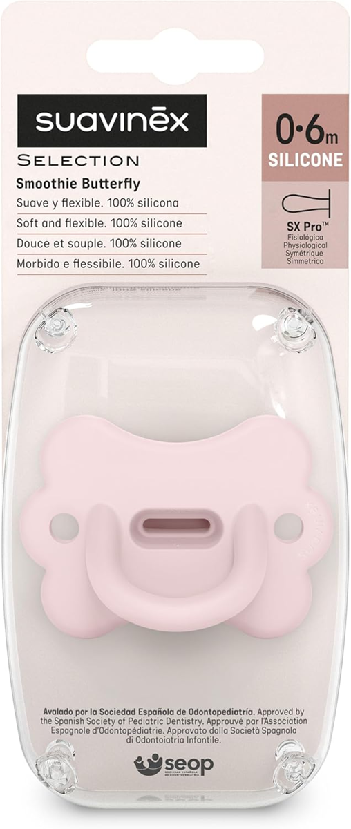SUAVINEX πιπίλα SELECTION SX PRO σιλικόνης 0-6m