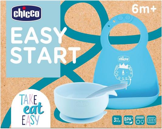 CHICCOa set of dishes - plate, cup, spoonNumber of items: 3Age group: 6m+Contains no BPAUsed condition