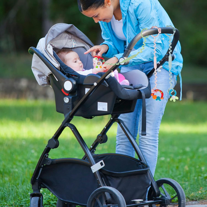 STRAPS FOR BABY θηλή σιλικόνης, κρεμαστό παιχνίδι και παιχνίδια 30 εκ