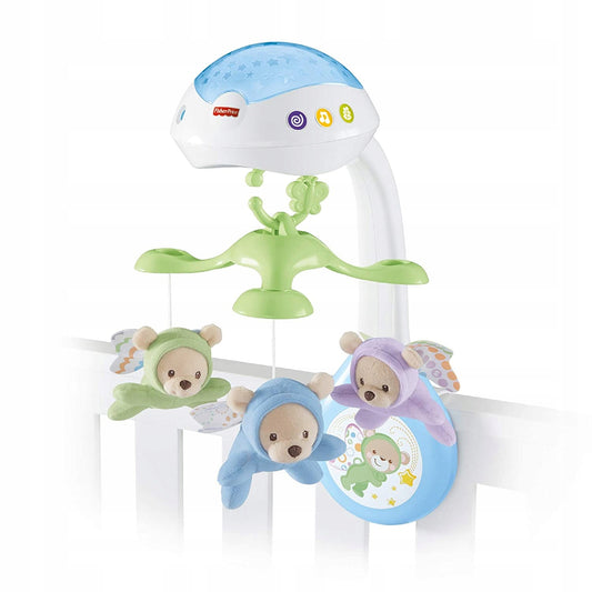 FISHER PRICE καρουζέλ προβολέας + τηλεχειριστήριο