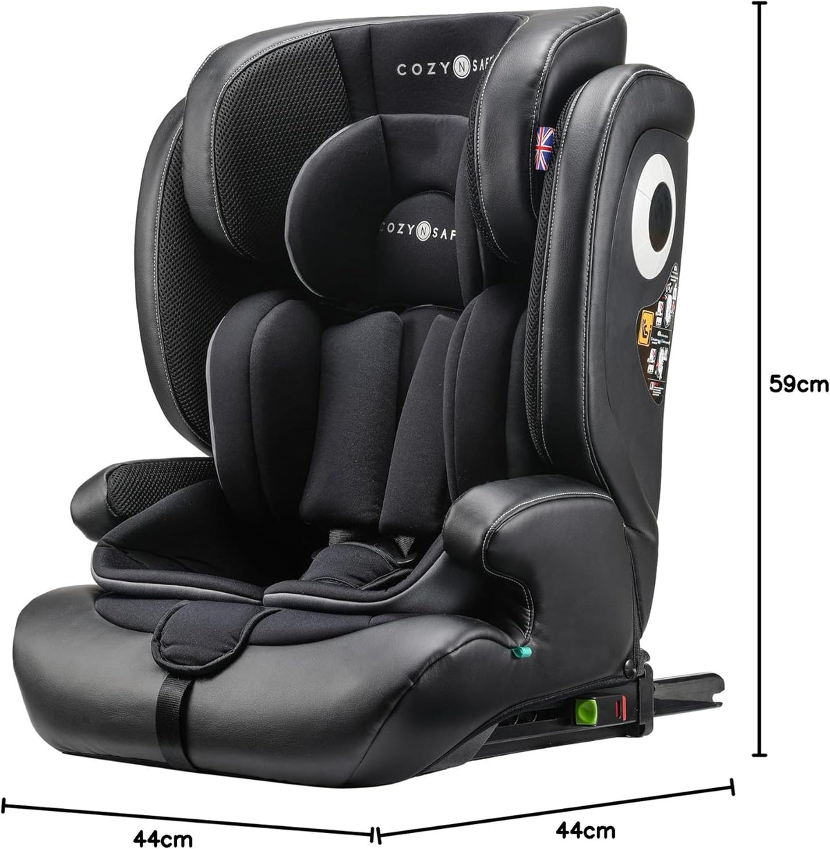 COZYnSAFE Hudson i-Size κάθισμα αυτοκινήτου gr.1,2 και 3 76-150 cm