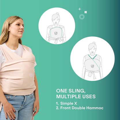 KOALA BABYCARE ελαστικό sling μεταφοράς έως 15 kg