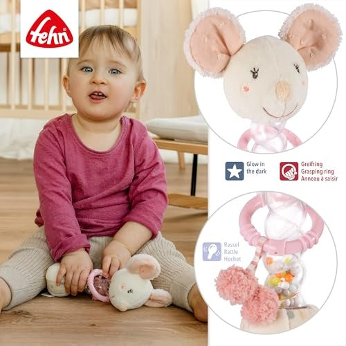 Fehn feehnLAND ποντικάκι κουδουνίστρα βροχής 19cm 0m+