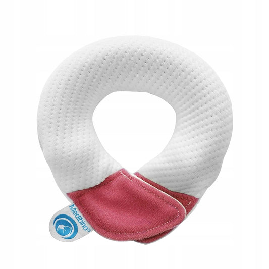 MEDIBINOanti-shock and stabilising cushionage 0 +colour white and pinkwidth 14 cm, length 15 cmouter material