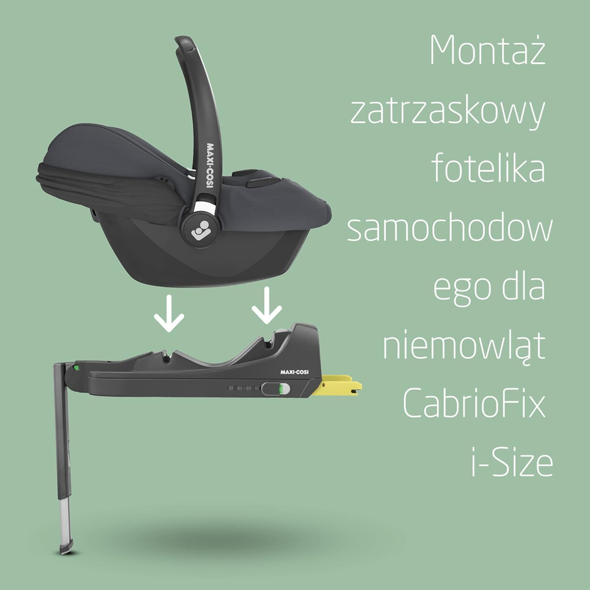 MAXI-COSI CabrioFix i-Size βάση για κάθισμα αυτοκινήτου ISOFIX