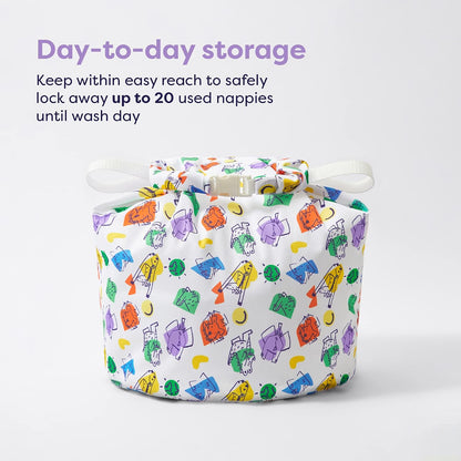 BAMBINO MIO großer Wetbag für nasse Windeln
