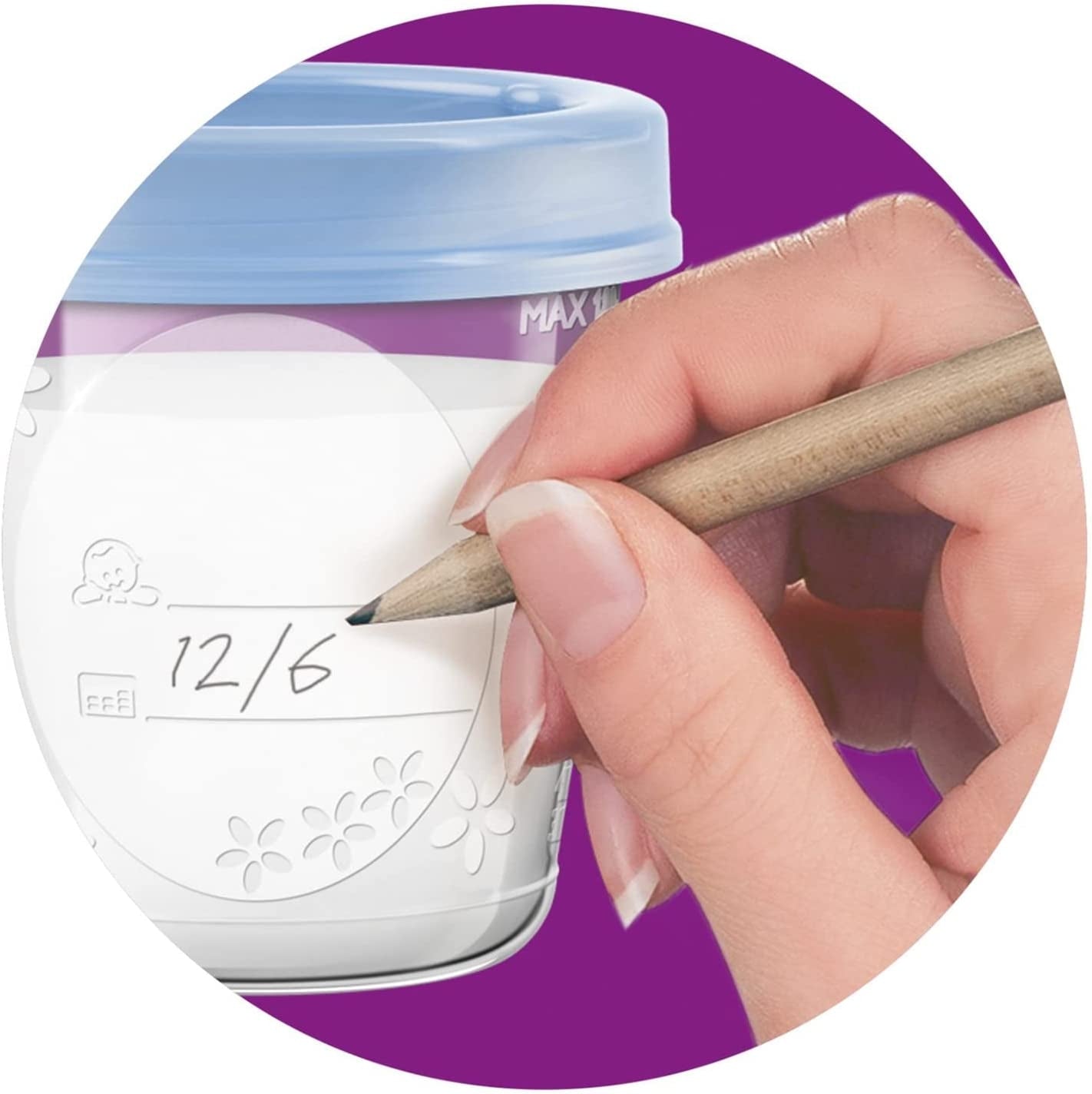 PHILIPS AVENT pojemniki na żywność x5 180ml