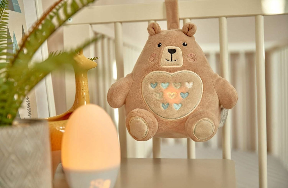 TOMMEE TIPPEE Miś Benny PRZYTULANKA dźwięki bez światełka, brązowa pozytywka do łóżeczka