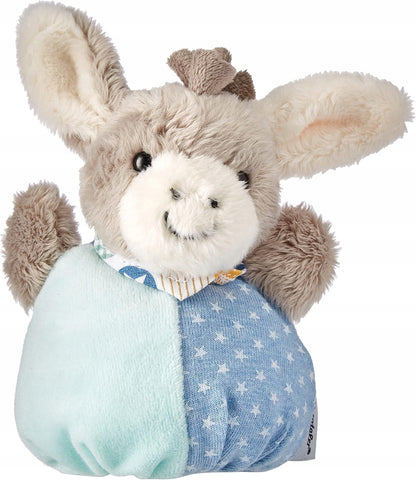 STERNTALER măgărușul Emmi, jucărie de pluș cu zornăitoare, 13 cm „N
