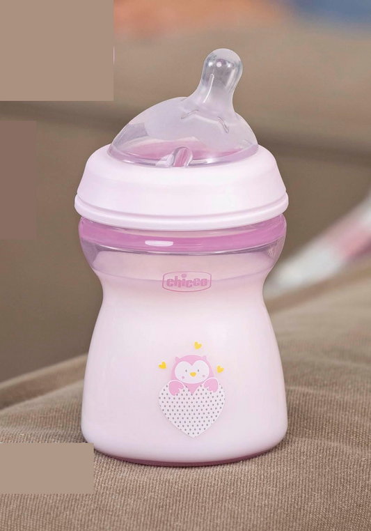 CHICCO NaturalFeeling butelka 250 ml 2 m+ średni przepływ – zdjęcie produktu 2