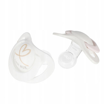 NUK STAR πιπίλα σιλικόνης x2 0-6 μηνών
