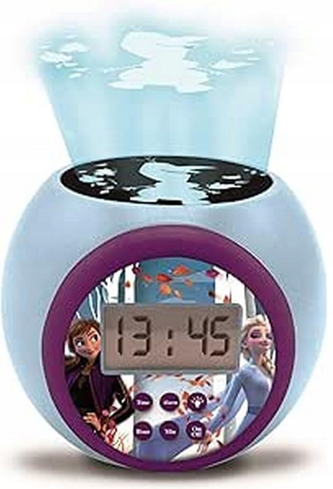 LEXIBOOK Frozen προβολέας 3 χρωμάτων και ξυπνητήρι με οθόνη LCD