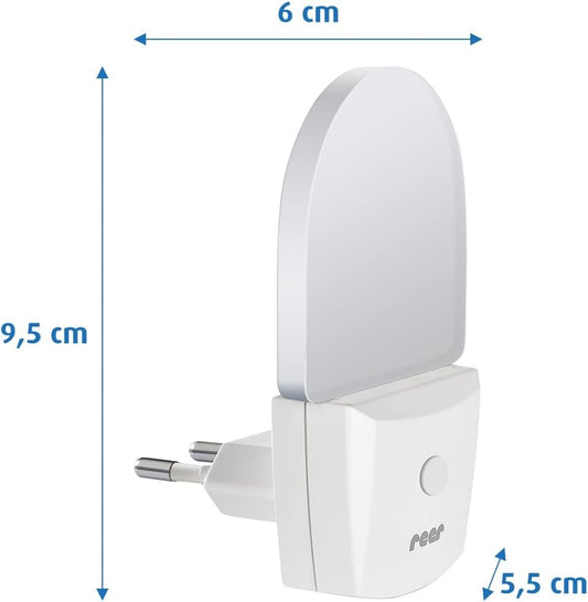 REER NightGuide LED night light for socket with switch 6 x 9,5 cm