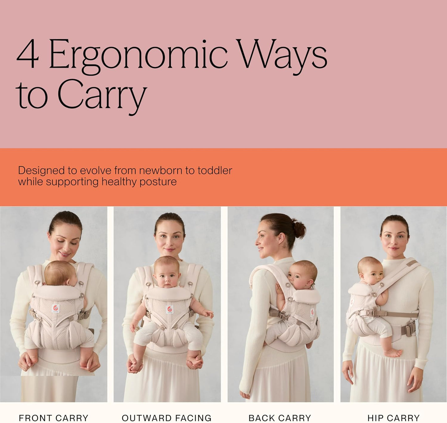 ERGOBABY OMNI 360 nosidełko ergonomiczne 3,2-20,4kg