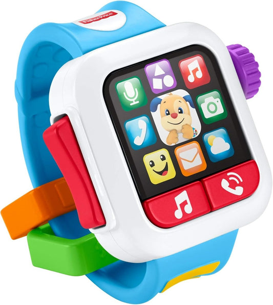 FISHER-PRICE interaktivní chytré hodinky 8,5 x 12 cm španělský jazyk