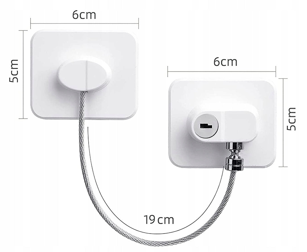 CHILD SAFETY LOCK κλειδαριά ασφαλείας για παιδιά για ντουλάπια και συρτάρια 1 τεμάχιο