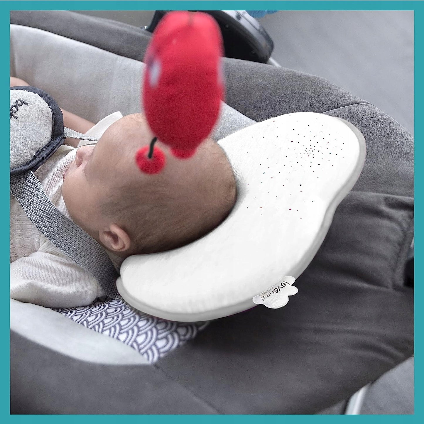 BABYMOOV Lovenest poduszka niemowlęca 0+ ORGANIC