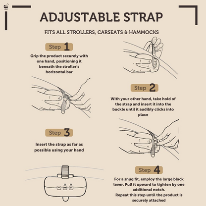 ZAZU Baby Rocker μηχανισμός λικνίσματος καροτσιού με νανούρισμα και Cry Sensor