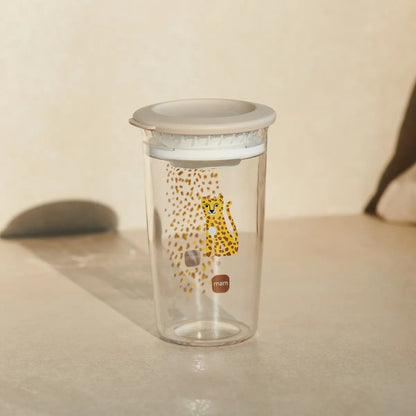 MAM Easy to Drink Cup εκπαιδευτικό ποτηράκι με στόμιο 360° 290 ml 8 m+ ΛΕΟΠΑΡΔΑΛΗ