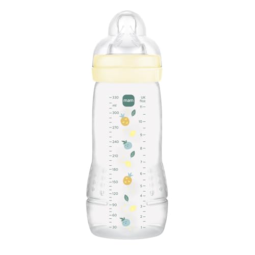 MAM Easy Active Pearl μπιμπερό 330 ml πολύ γρήγορη ροή 6m+