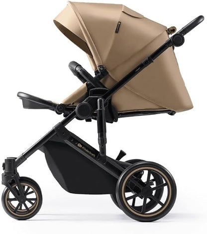 KINDERKRAFT PRIME2 PRO 3 σε 1 πολυλειτουργικό καρότσι έως 22kg + κάθισμα MINK PRO