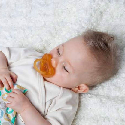 GRÜNSPECHT smoczek uspokajający z kauczuku naturalnego 6-18m