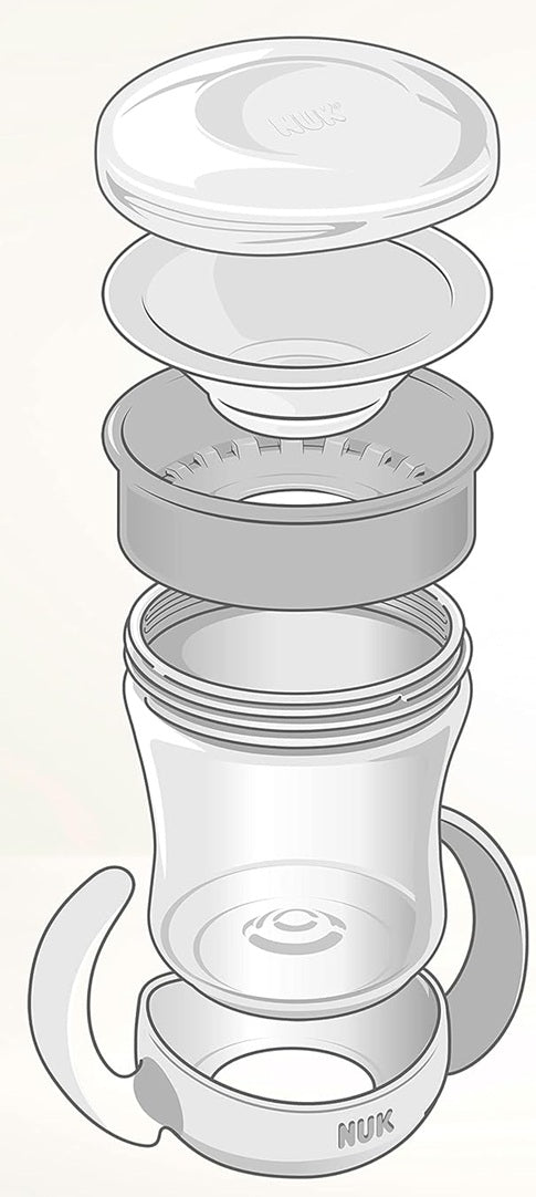 NUK Mini Magic Cup kubek niekapek 360° 160 ml 6 m+