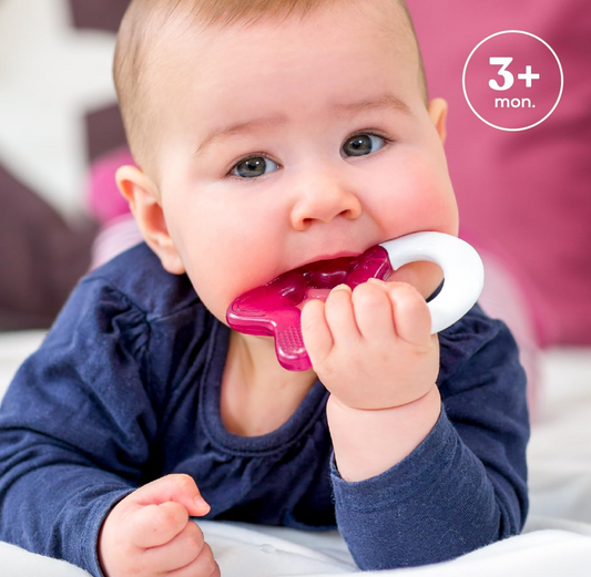 DENTISTAR μασητικό δαχτυλίδι ψύξης και μασάζ 3m+ ΑΣΤΕΡΙ