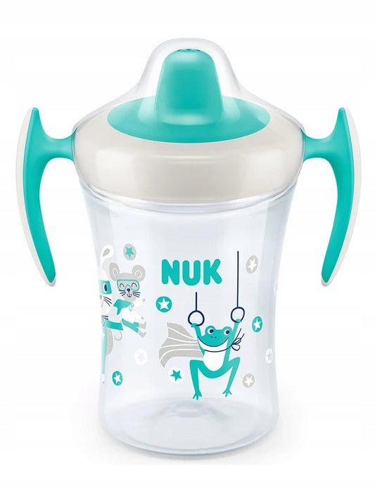 NUK Trainer Cup csöpögésmentes bögre teknősök 6 hó+ 230 ml