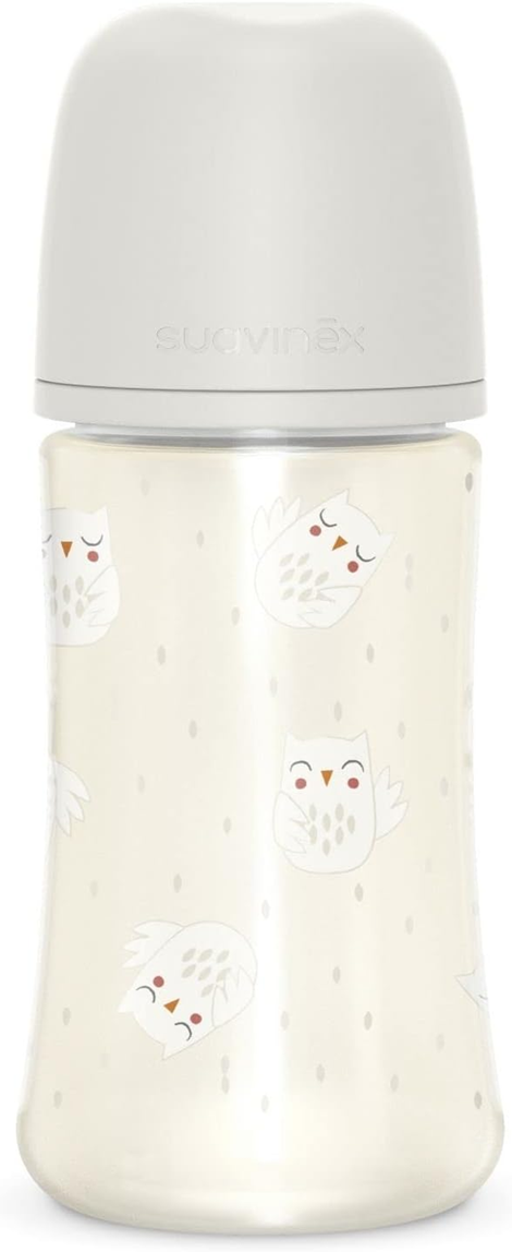SUAVINEX Premium Gold EditionBottle 270 ml with SX PRO symmetrical teatage 3 months +BPA and BPS freeNew