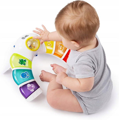 BABY EINSTEIN φωτεινό πάνελ με κουδουνίστρα, μελωδίες και λέξεις σε 3 γλώσσες