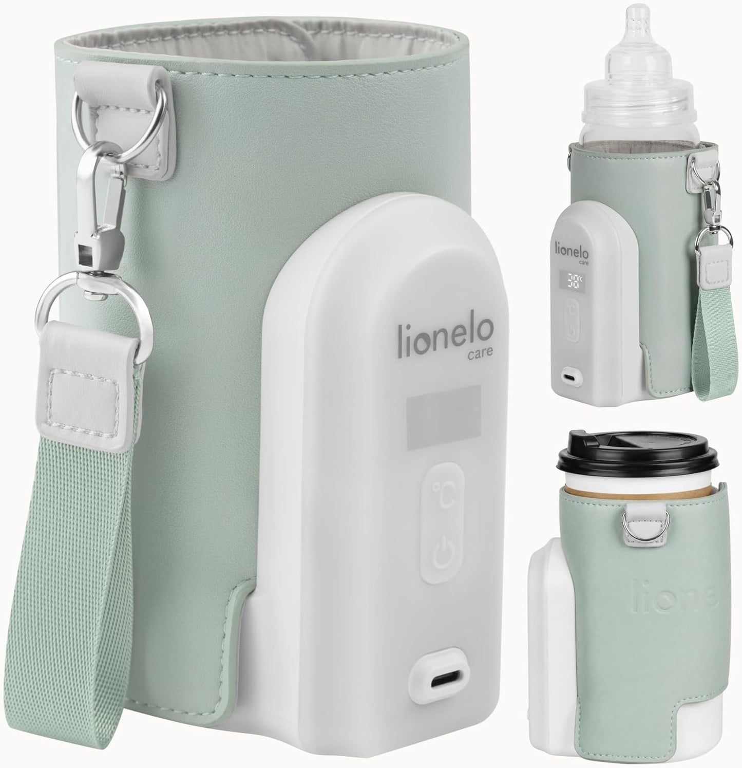 LIONELO Thermup Go Evo portable bottle warmer