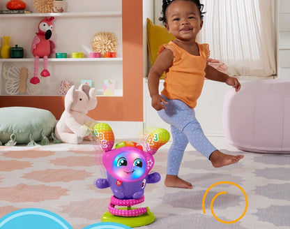 FISHER-PRICE interaktív DJ TANZI éneklés tánc 75 tevékenység angol nyelvű