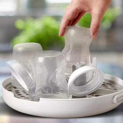 TOMMEE TIPPEE αποστειρωτής φούρνου μικροκυμάτων + πιπίλα