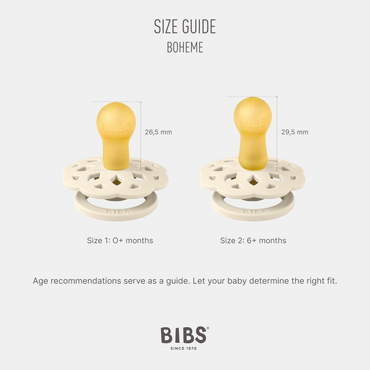 BIBS BOHEME sucettes apaisantes 2pack 0-6mois