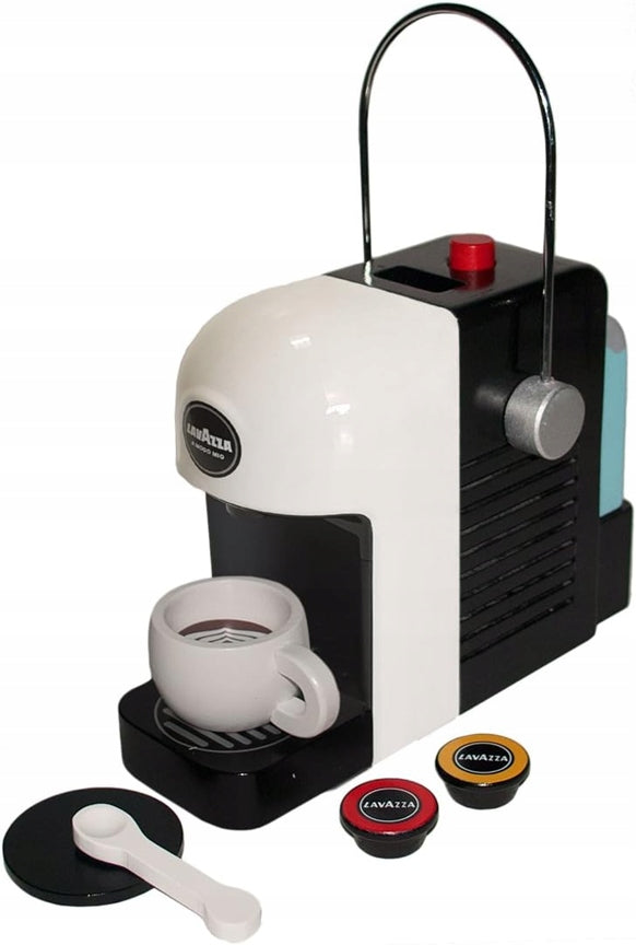 TANNER aparat de cafea din lemn LAVAZZA + accesorii